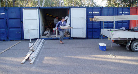 Container Storage Facility in Sydney