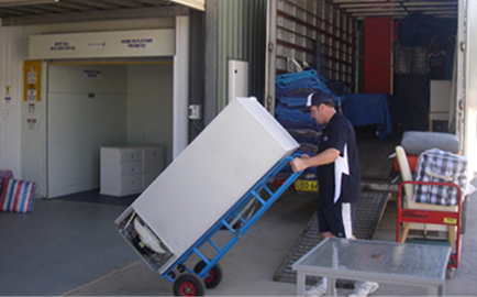 Unloading Truck Galston